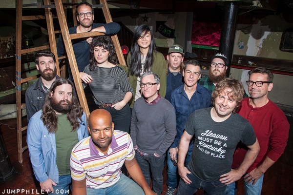 The Johnny Brenda's crew, by Michael Bucher